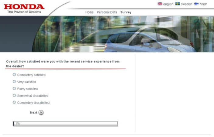 Honda-OS (Online Survey)